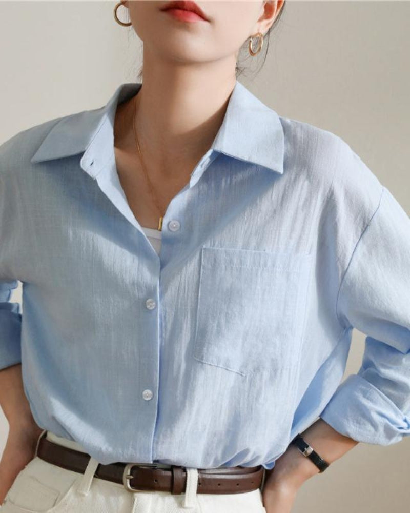 Estate Lady Linen Shirt - Montierri