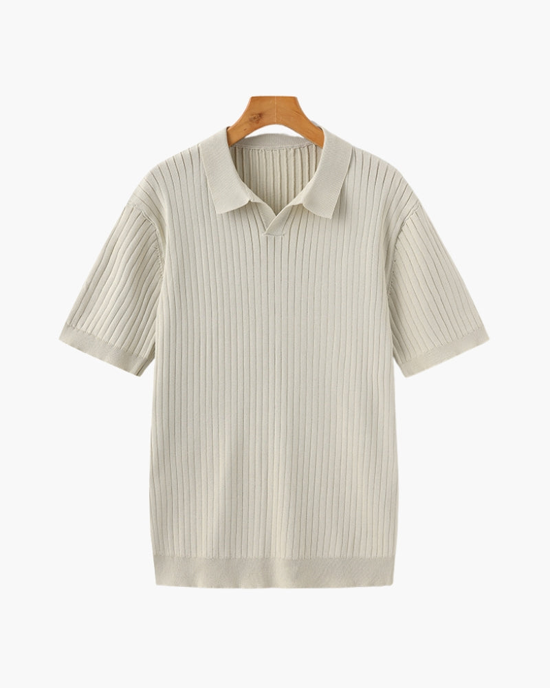 Premium Ribbed Polo - Montierri