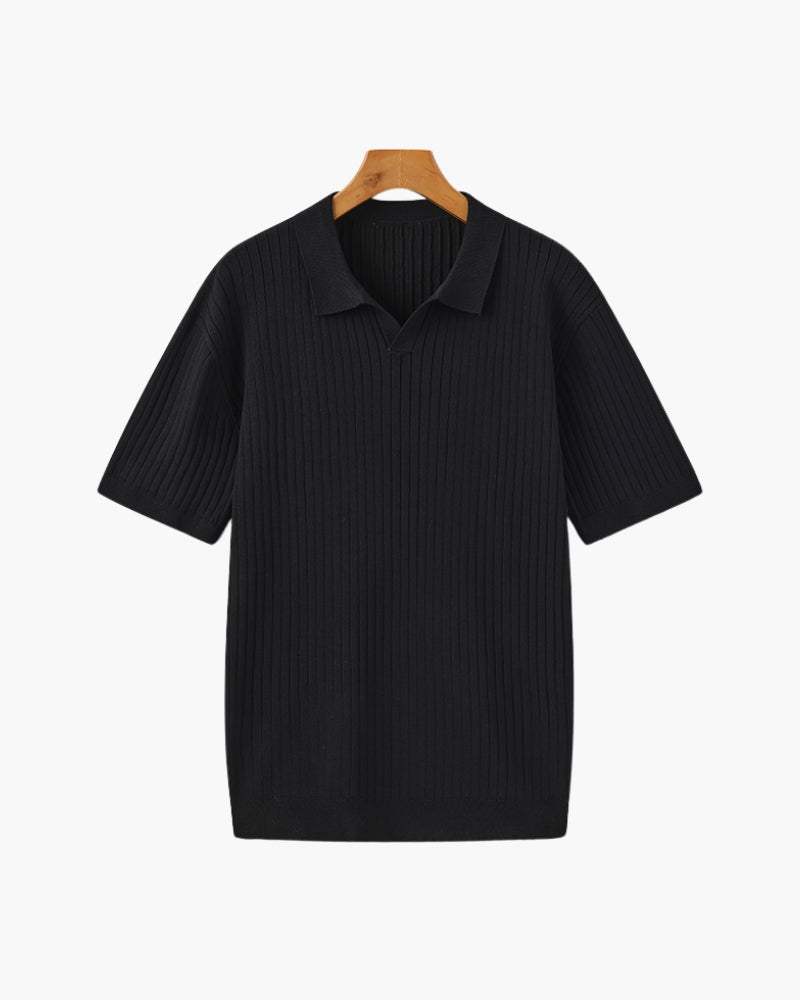 Premium Ribbed Polo - Montierri