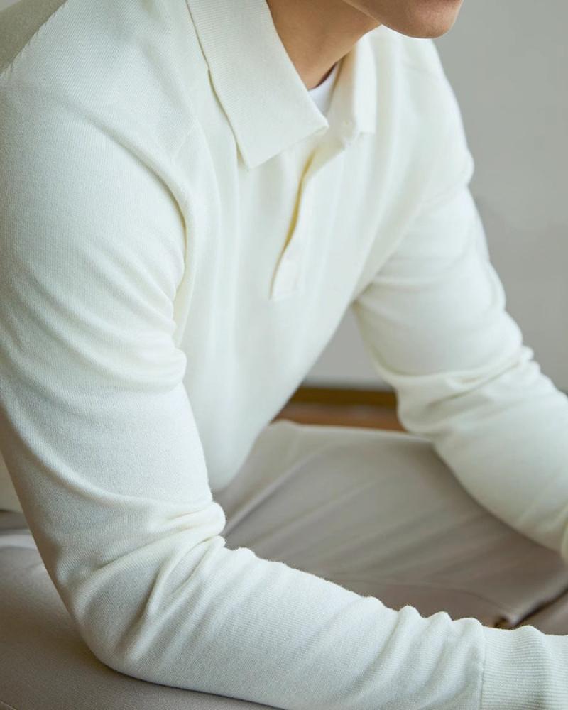 100% Premium Wool Polo - Montierri