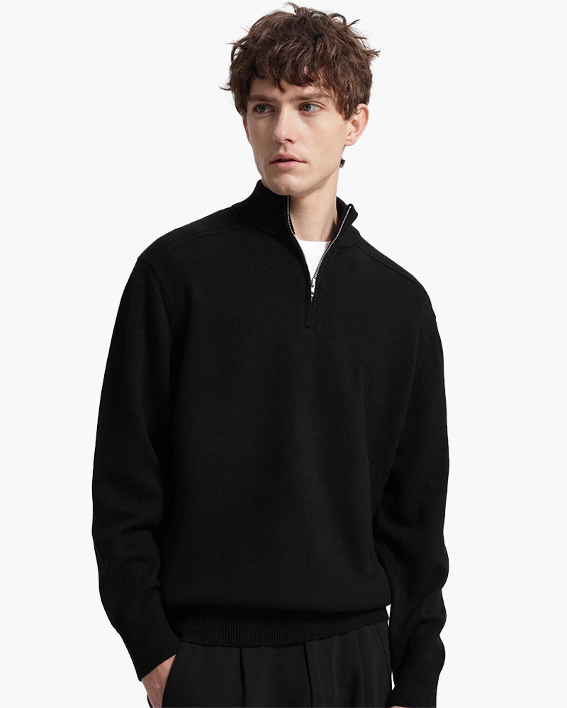 100% Merino Wool Zip Up - Montierri