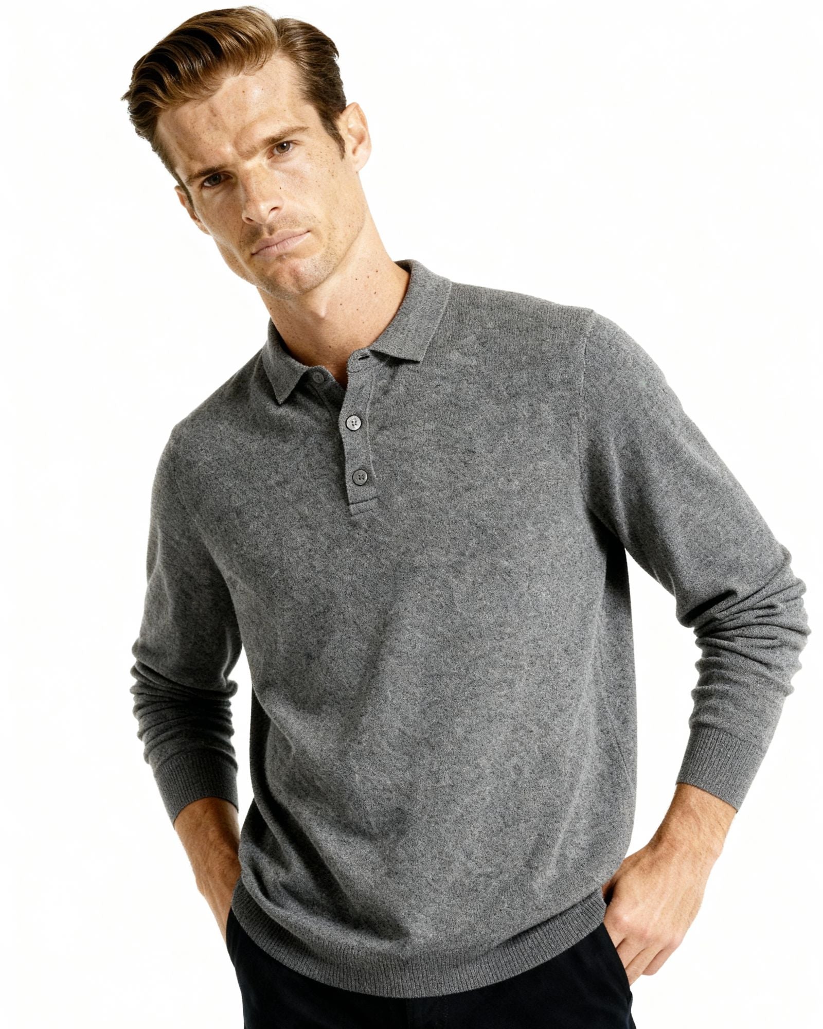 100% Cashmere Polo - Montierri