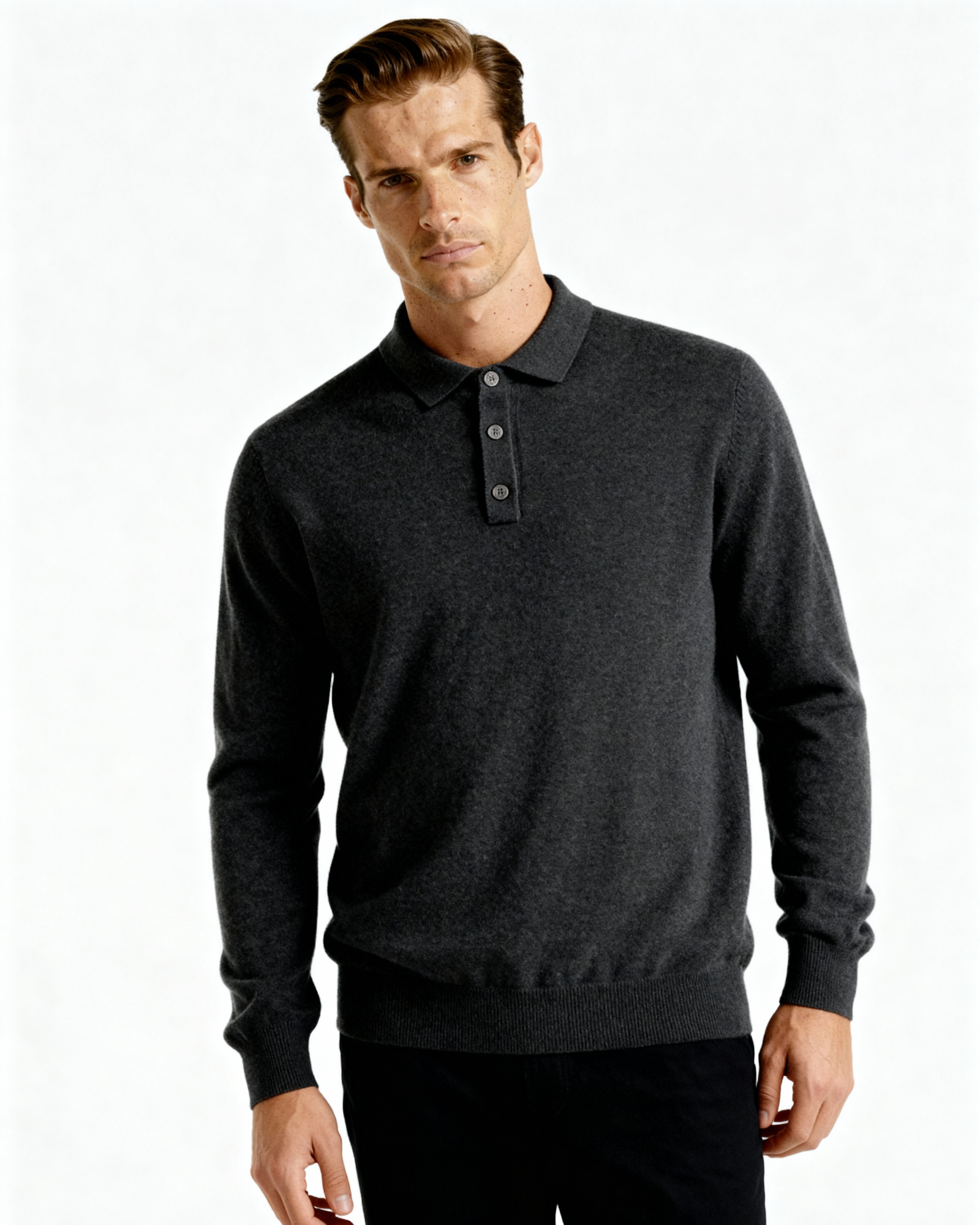 100% Cashmere Polo - Montierri
