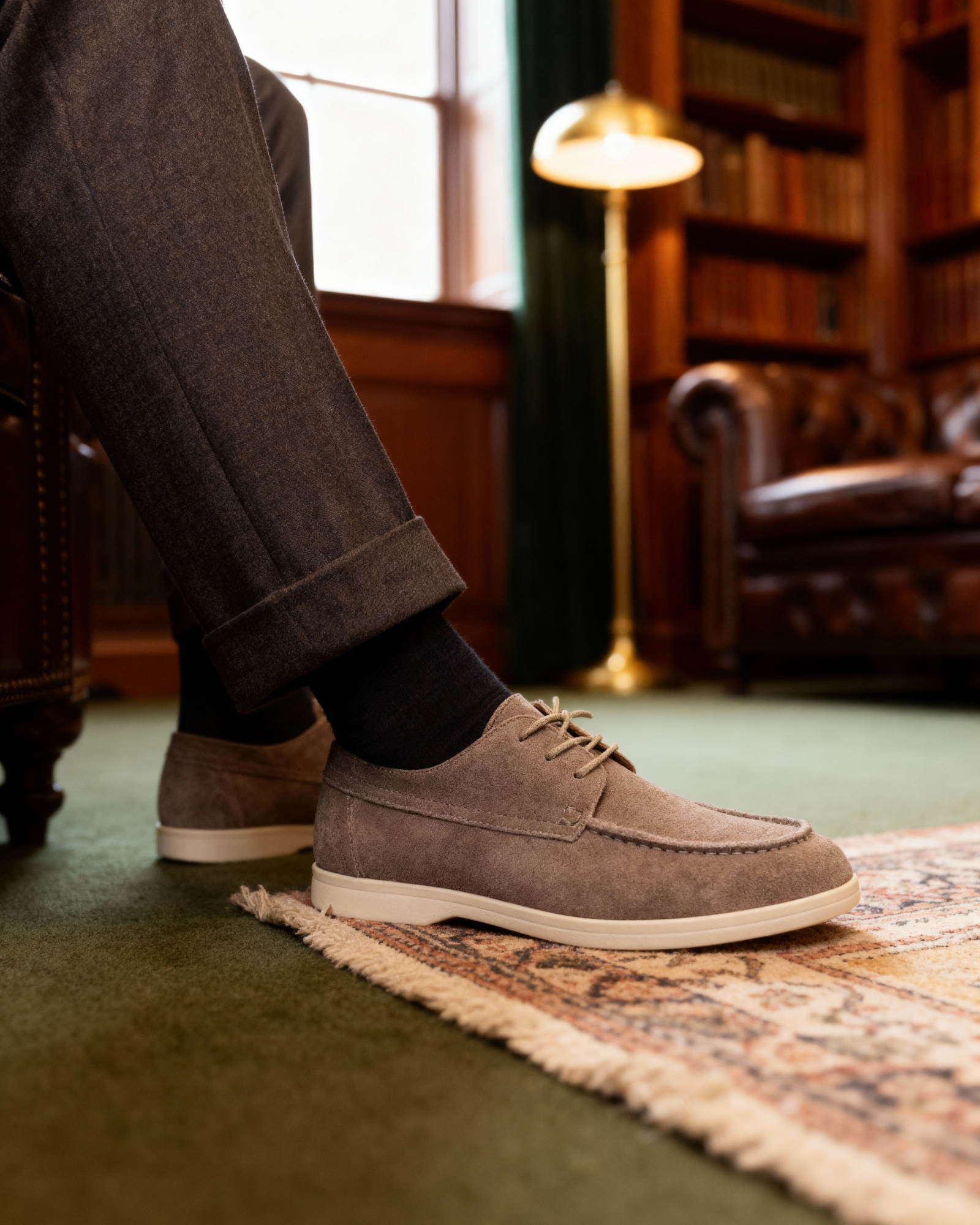 Premium Suede Lace Shoes - Montierri