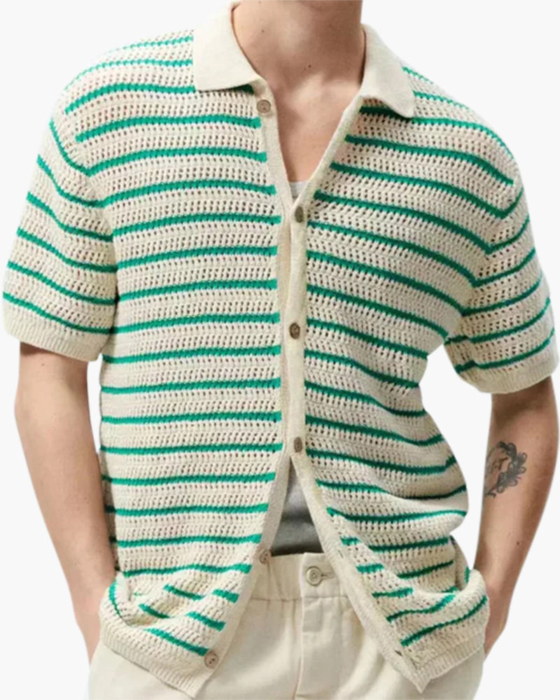 Marbella - Knitted Button Shirt - Montierri
