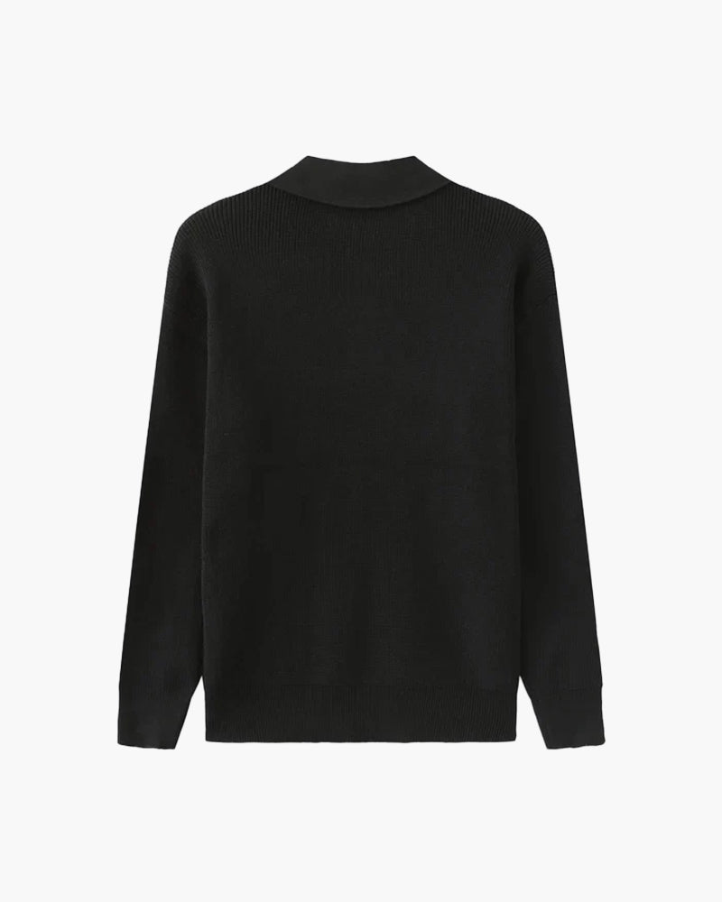 Cesare Half Zip Sweater - Montierri