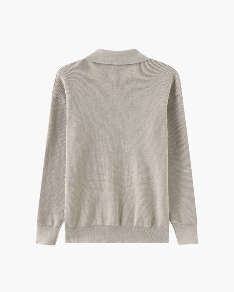 Cesare Half Zip Sweater - Montierri