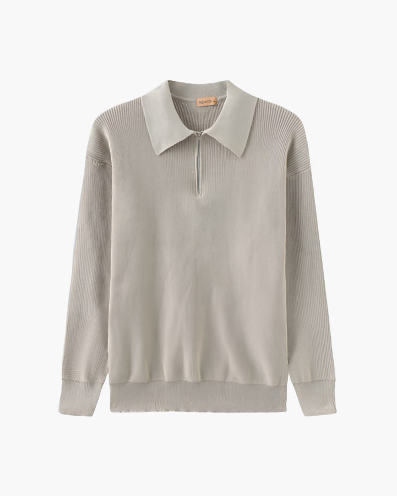 Cesare Half Zip Sweater - Montierri
