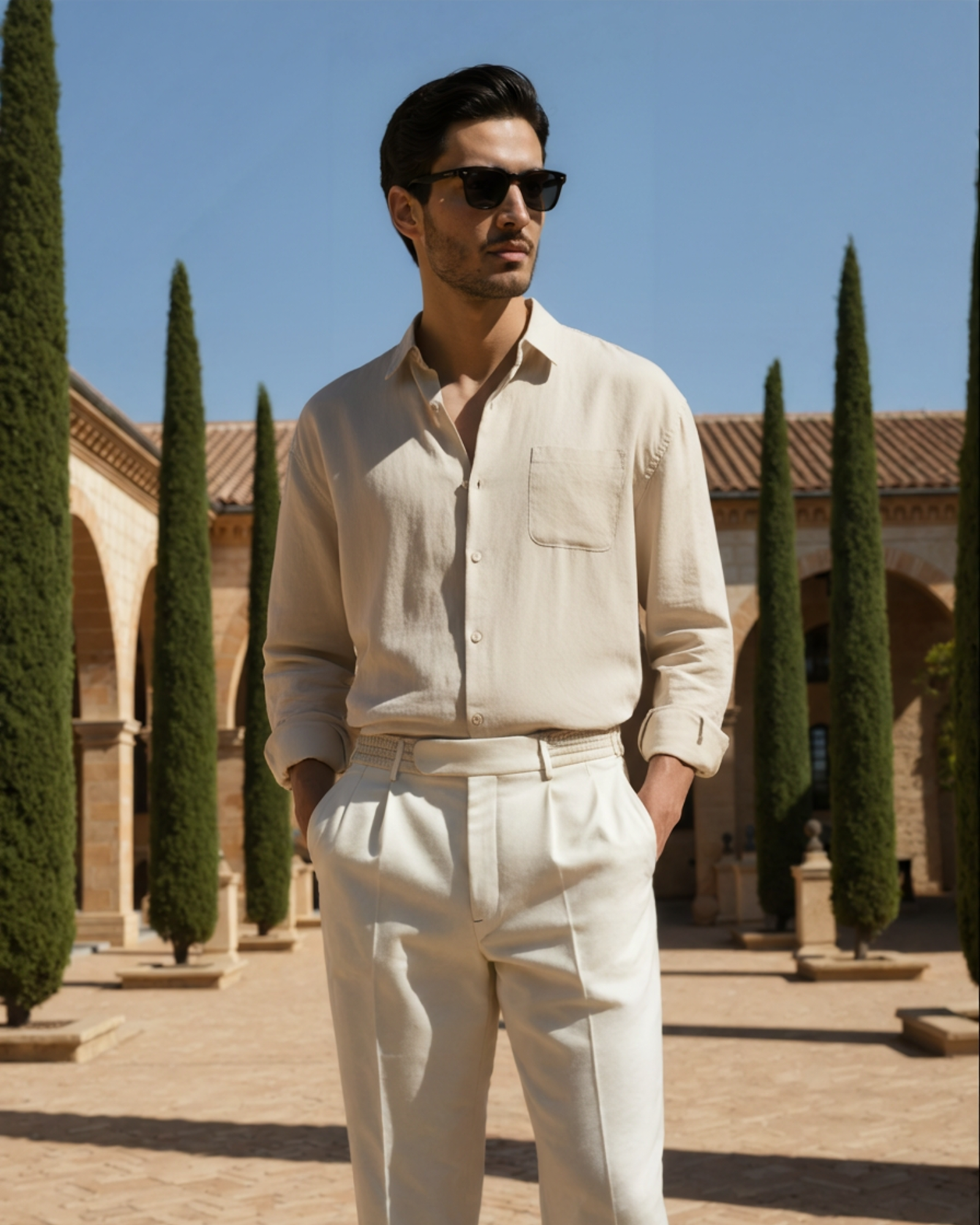 Cape Town - 100% Linen Shirt - Montierri