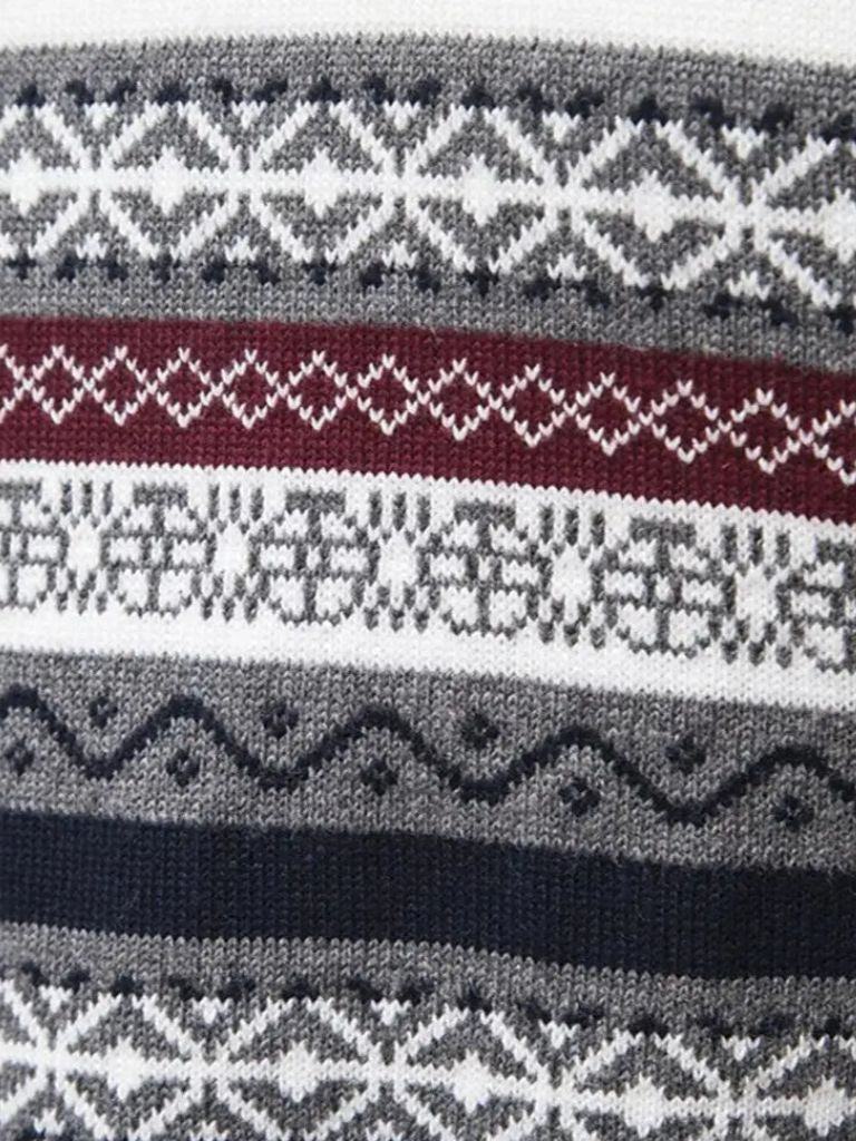 Half Zip Knit Pullover Sweater - Montierri