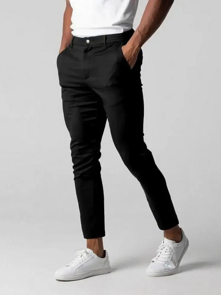 Stretchy Slim Trousers - Montierri